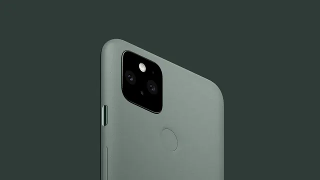 Device mockup with angled camera lens, 3d-render, minimal, dark