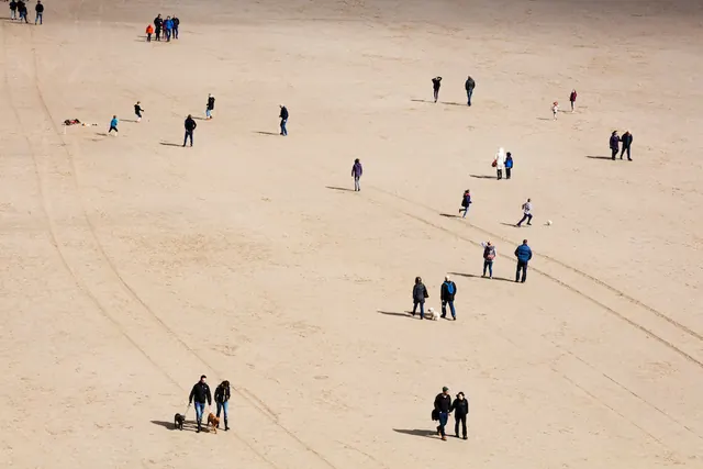 Beach Therapy by Martin Parr, photographic, vibrant