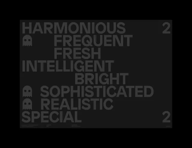 Dark Typography Composition Study, editorial, technical, dark