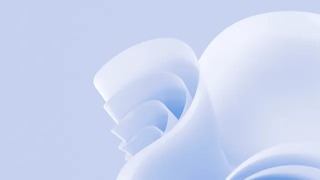 Abstract 3D render with flowing organic shapes, 3d-render, abstract, light