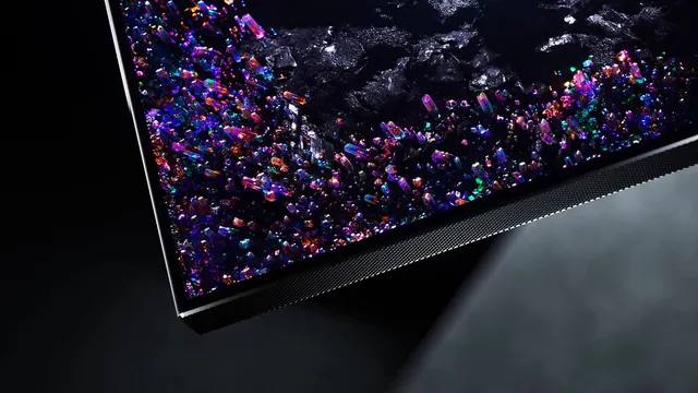 Iridescent crystal abstract 3D render, 3d-render, abstract, vibrant