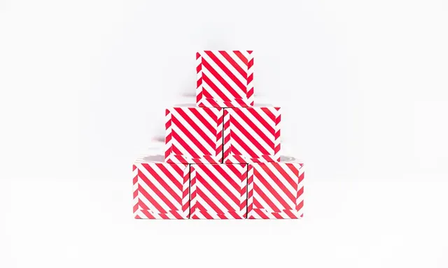 Diagonal striped pattern stacking composition, geometric, pattern, vibrant