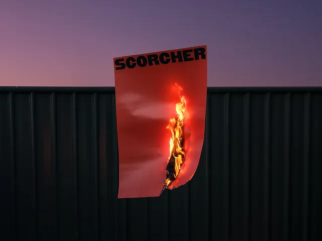 Scorcher Type Specimen on Burning Paper, technical, neo-brutalist, vibrant