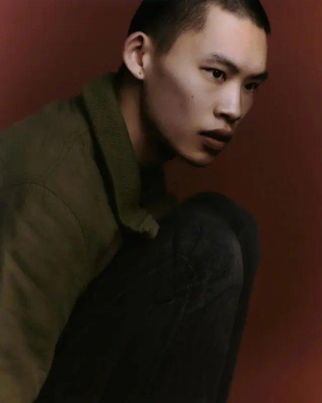 Dark portrait editorial photography, photographic, editorial, dark