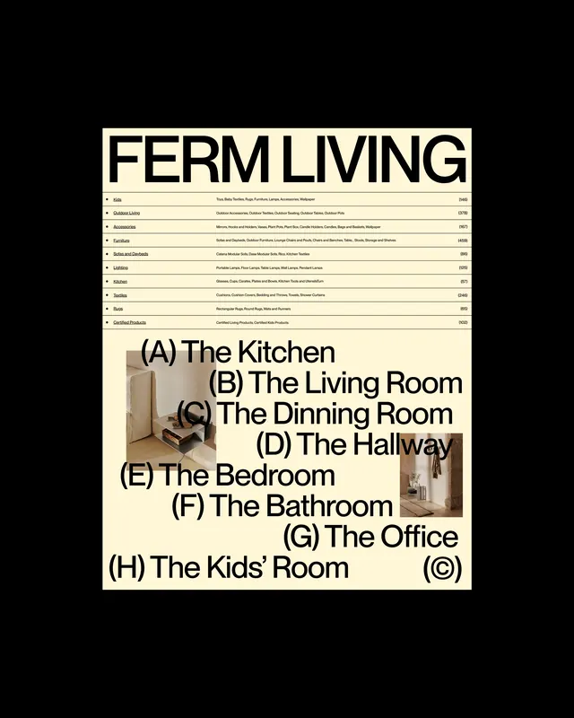 Beige and dark editorial grid layout, editorial, minimal, dark