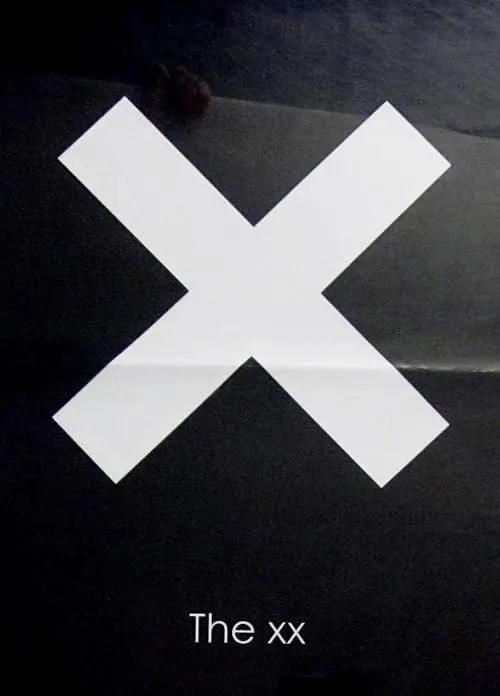 Large X mark geometric symbol, minimal, geometric, dark