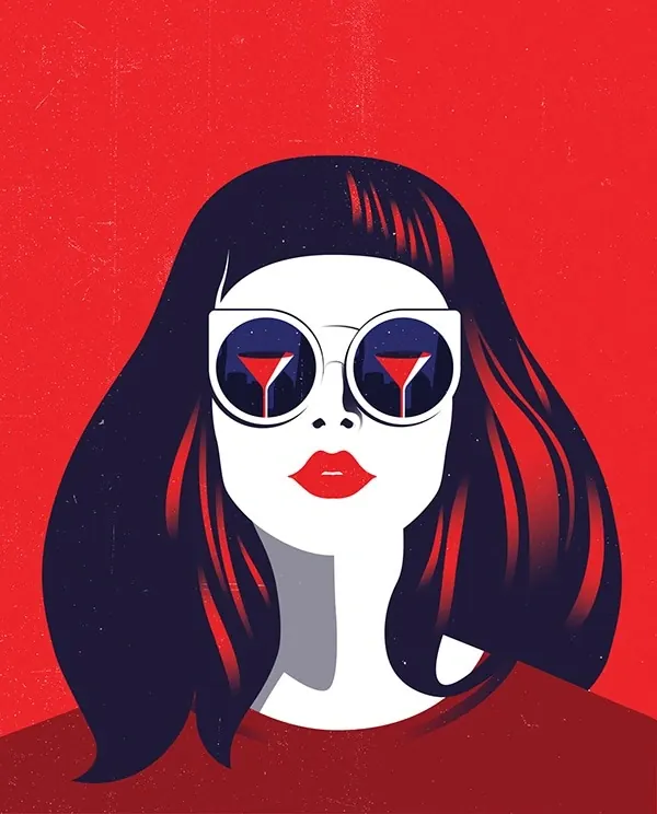 Stylized Portrait Illustration