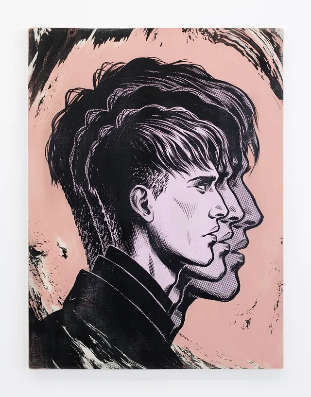 Line-art Portrait Illustration