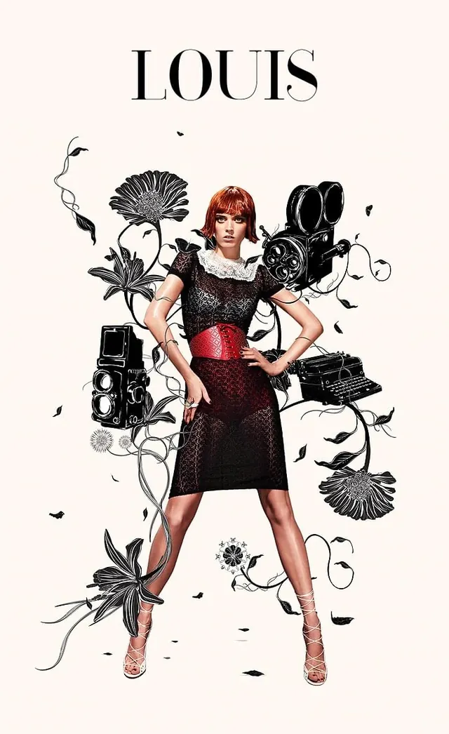 Louis Fashion Illustration