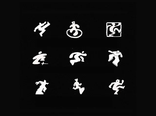 Figure Mark Collection, geometric, monochrome