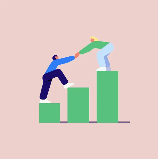 Flat minimal illustration, flat, minimal, light