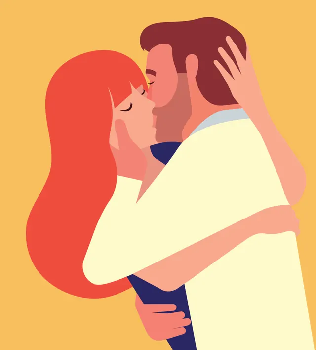 Minimalist Couple Illustration
