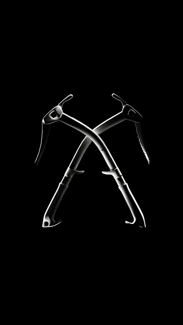 Abstract Line-Art Graphic, minimal, abstract, high-contrast