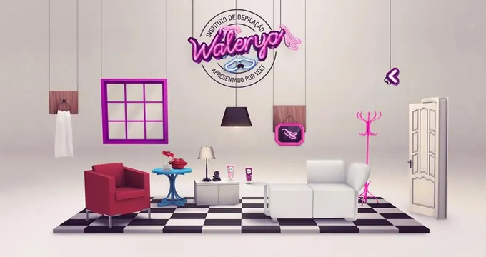 Modern Interior Living Room Illustration, 3d-render, minimal, vibrant