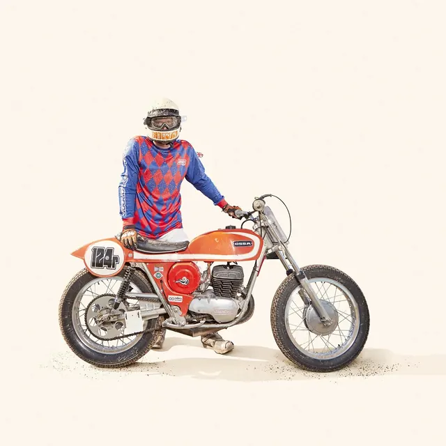 Motorcycle Rider Illustration