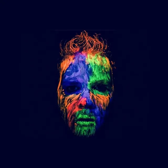 Abstract Colorful Portrait, abstract, maximalist, vibrant