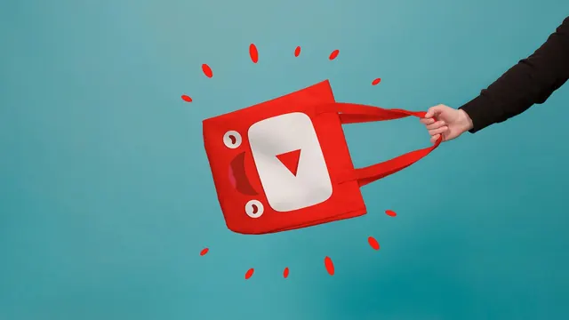 Red Handheld Device Illustration, flat, minimal, vibrant