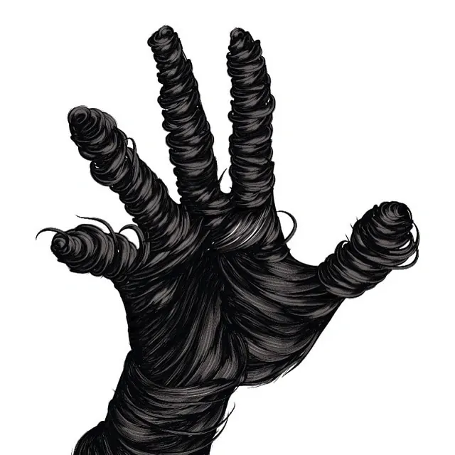 Abstract Line-Art Hand