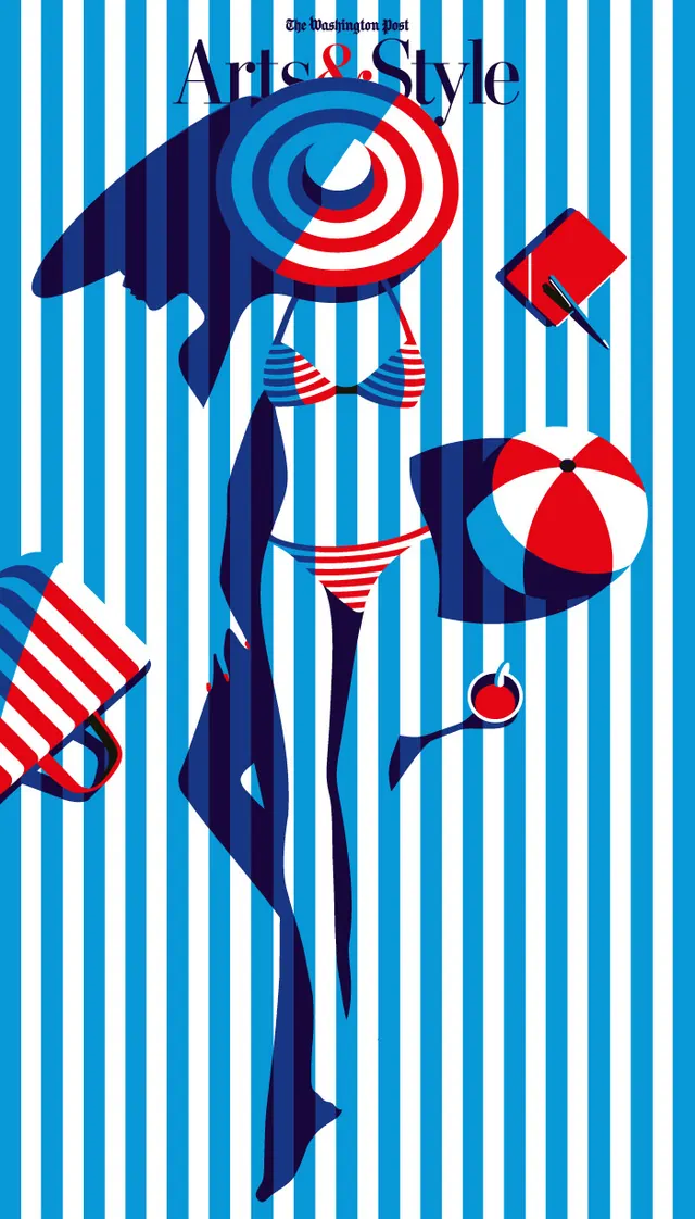 Abstract Humanoid Illustration, abstract, geometric, vibrant