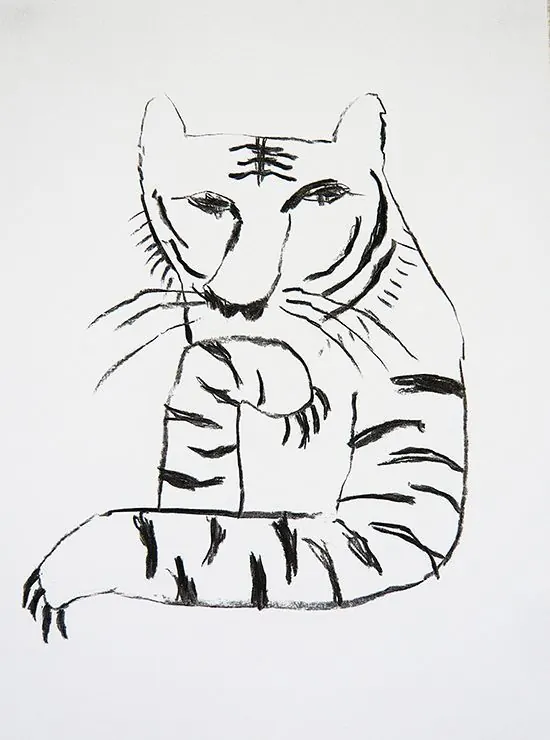 Line-art monochrome line art, line-art, monochrome, dark