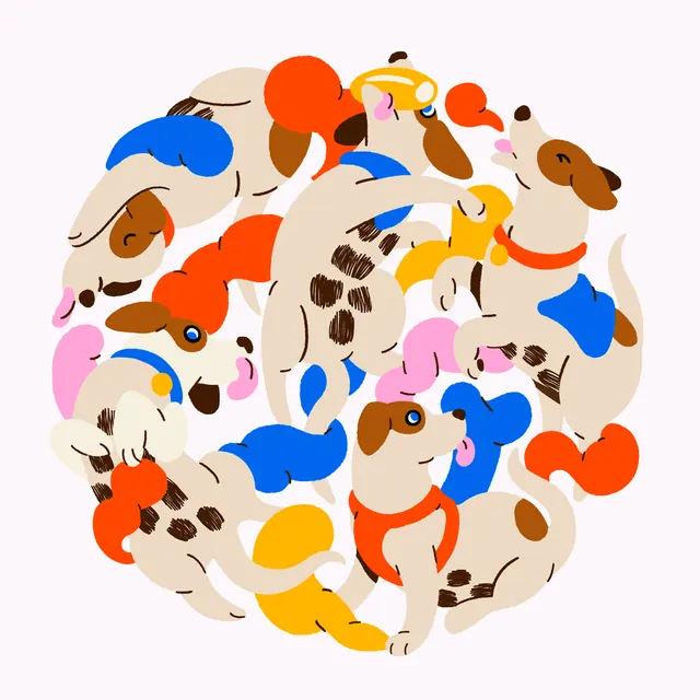 Illustrated flat illustration, illustrated, flat, earthy