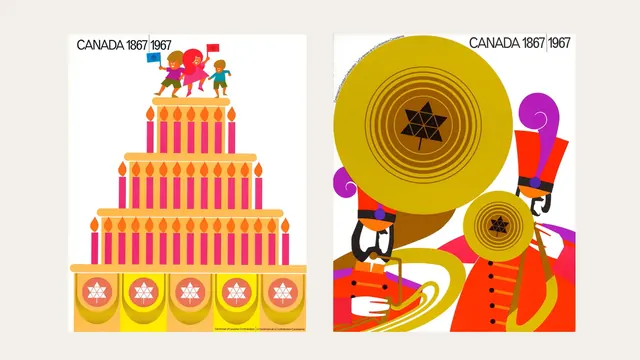 Canada Day 1967 Illustration