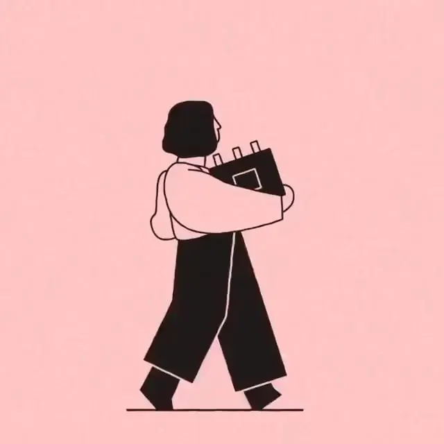 Illustration Design Inspiration (Animated Video), minimal, illustrated, light