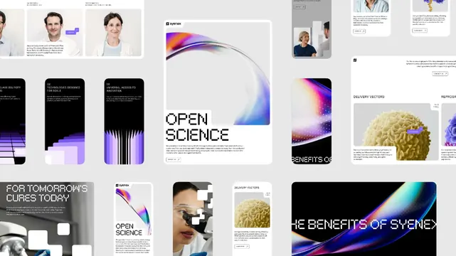 Gradient-heavy abstract illustration, gradient-heavy, abstract, light