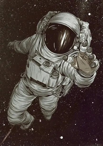 Astronaut Illustration