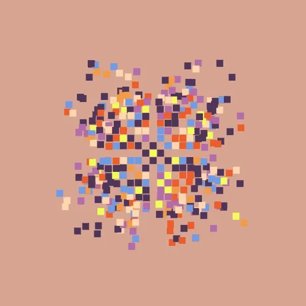 Abstract geometric illustration, abstract, geometric, earthy