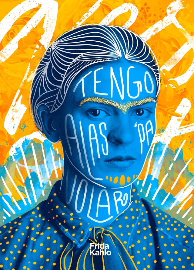 Stylized Portrait Illustration, maximalist, abstract, vibrant
