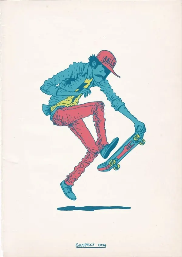 Skater Illustration