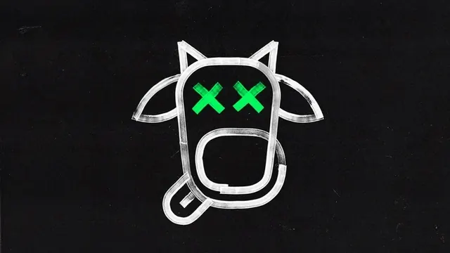 Neon Line-Art Character