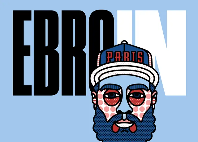 Streetwear Character Illustration, neo-brutalist, flat, high-contrast