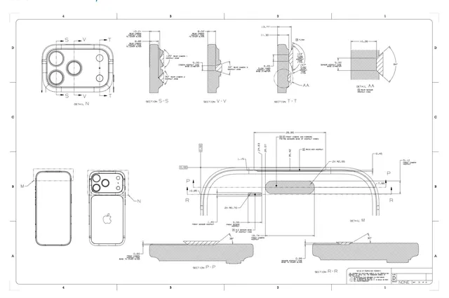 Technical Line-Art UI Component Map, technical, minimal, monochrome