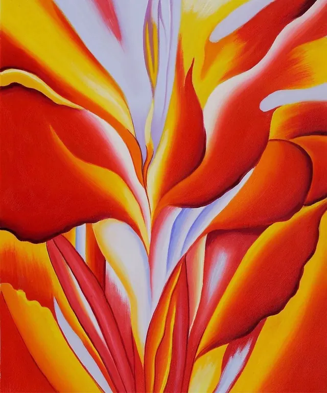 Abstract Floral Illustration