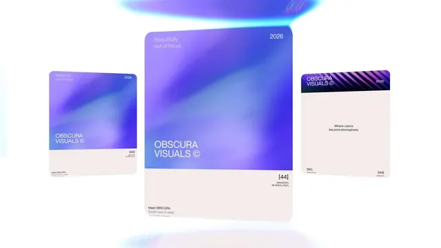 Obscura Visuals, abstract, vibrant