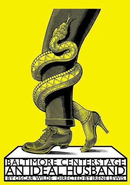 Line-Art Snake Illustration, brutalist, line-art, high-contrast