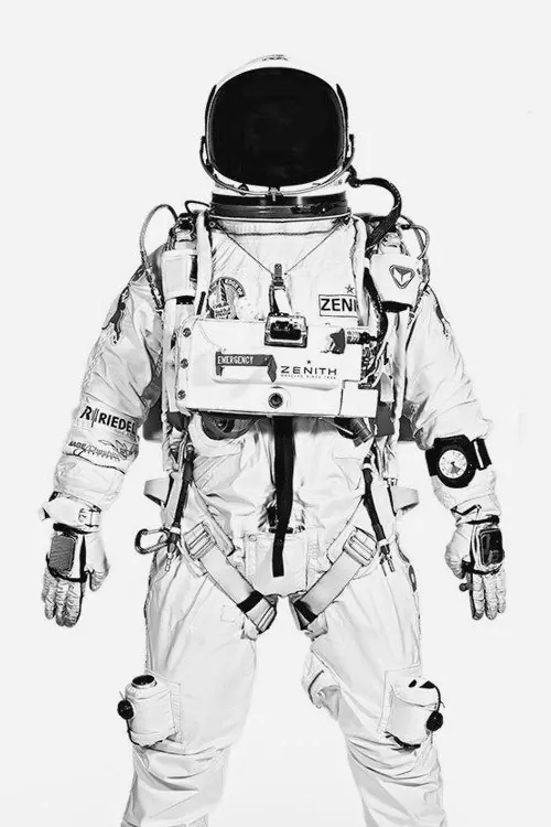 Astronaut Line Art Illustration