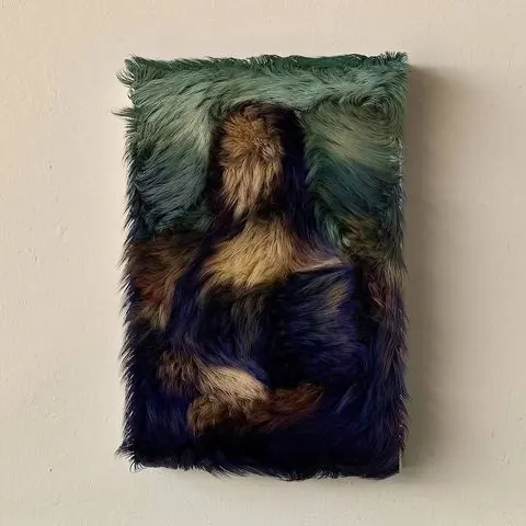 Textured Portrait Illustration