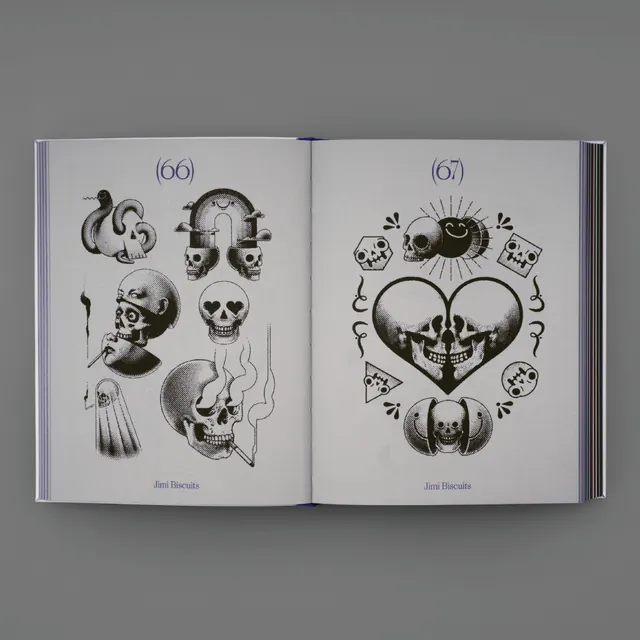 Skull art & bone illustration collection (slide 3)