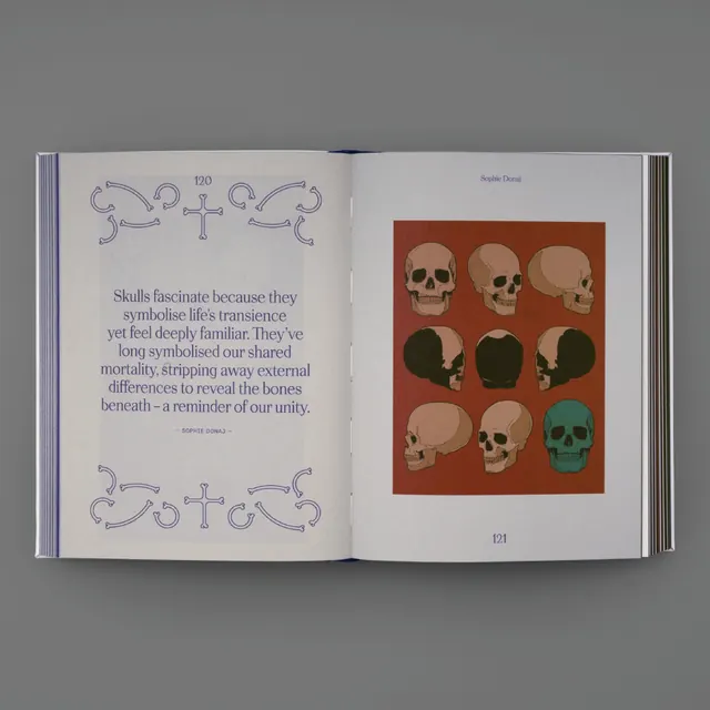 Skull art & bone illustration collection (slide 6)