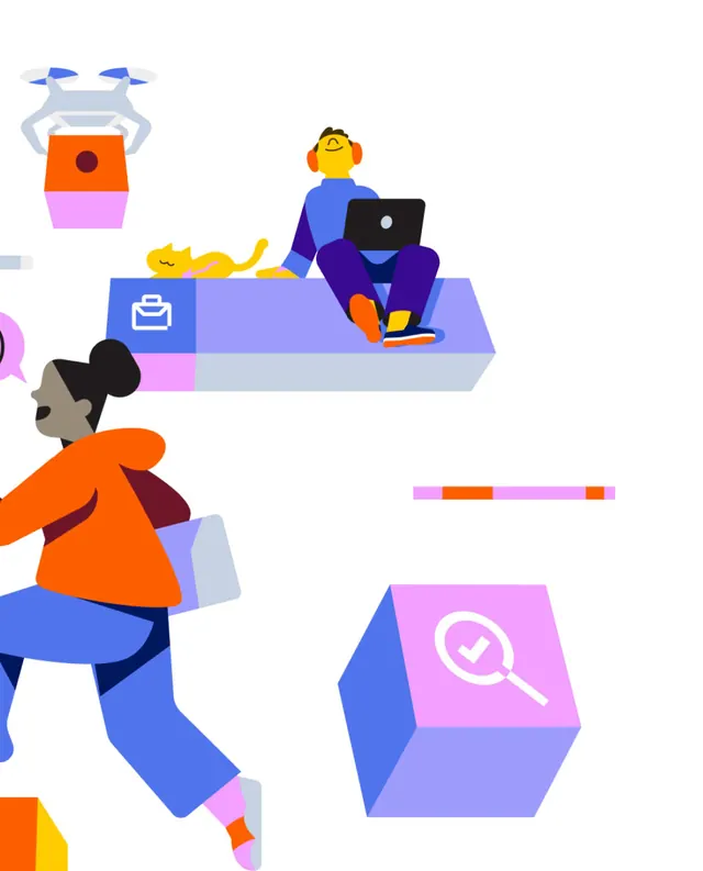 Stack Overflow rebrand illustration system by xmx.Luo (slide 4)