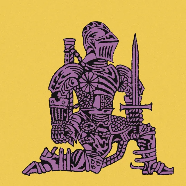 Chess-themed pop art character illustrations (slide 13)