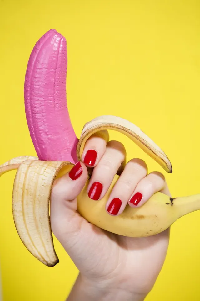 Surreal Banana Hand Illustration