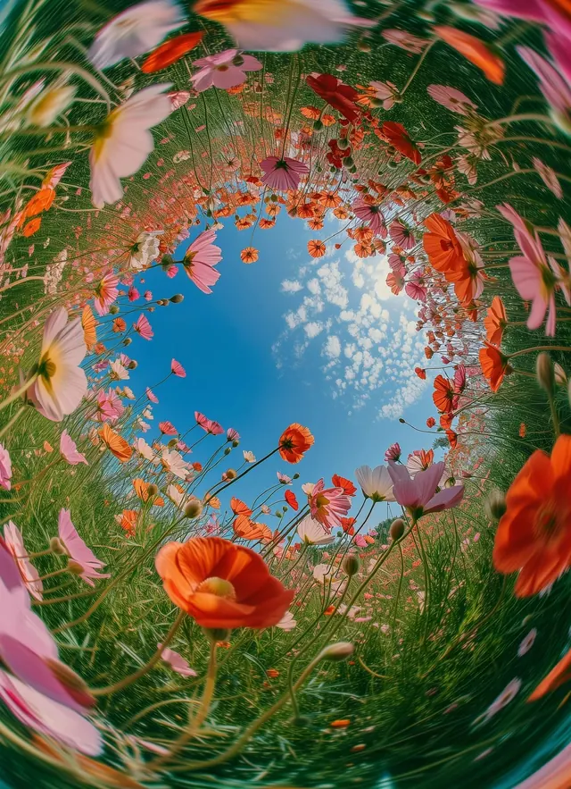 Floral Garden Illustration