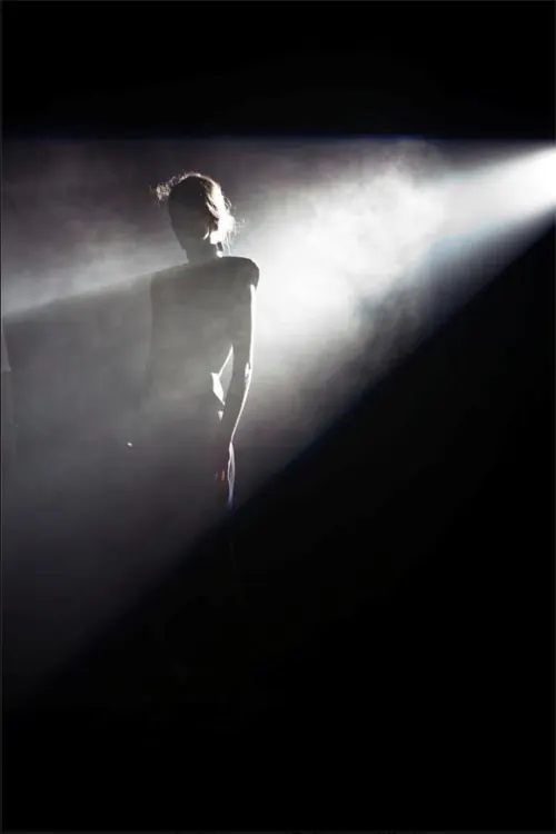 Minimalist monochromatic figure or portrait, minimal, monochrome, light