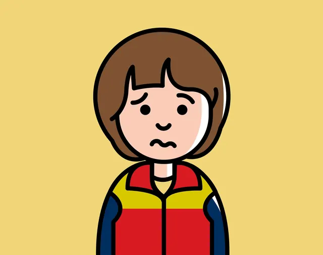 Illustrated Character Stranger Things, illustrated, playful, vibrant