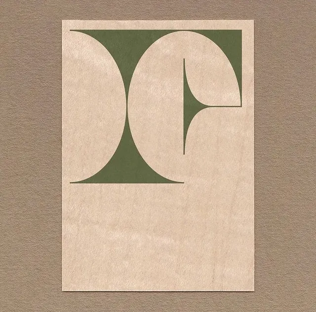 Geometric minimalist composition, illustrated, geometric, muted