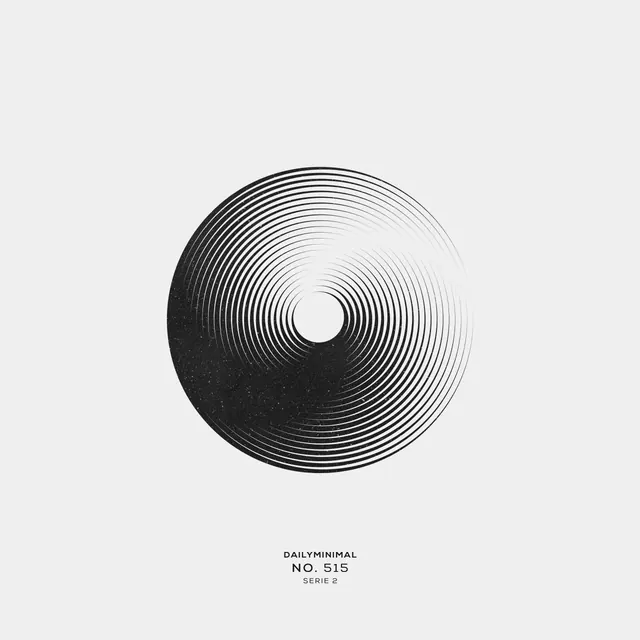 Daily Geometric Pattern - No. 515, minimal, geometric, monochrome